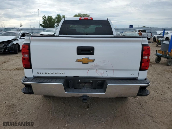 2018 Chevrolet Silverado 1500 LT with VIN 1GCVKREC8JZ312216, listed as a Copart auction lot 72028584 with 159,469 mi miles and Salvage Title. Bid and sale history available at carsss.com. Image 6.
