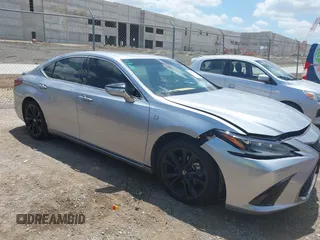 2023 Lexus ES 350 F Sport with VIN 58AJZ1B18PU145977, listed as a IAAI auction lot 42553099 with 46,801 mi miles and . Bid and sale history available at DreamBid. Image 1.