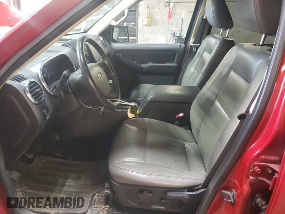 2010 Ford Explorer XLT with VIN 1FMEU7DE1AUA70153, listed as a Copart auction lot 52072295 with 148,177 mi miles and Salvage Title. Bid and sale history available at carsss.com. Image 7.