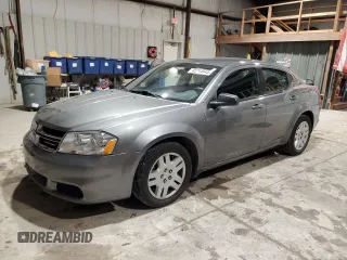 2013 Dodge Avenger with VIN 1C3CDZAB7DN653430, listed as a Copart auction lot 45714645 with 77,282 mi miles and Salvage Title. Bid and sale history available at DreamBid. Image 1.