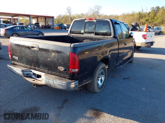 2002 Ford F-150 XL with VIN 2FTRX17282CA94608, listed as a IAAI auction lot 41215380 with 1 mi miles. Bid and sale history available at carsss.com. Image 4.