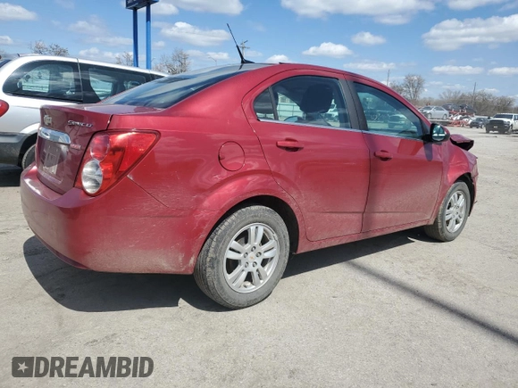 2012 Chevrolet Sonic LT z VIN 1G1JD5SB1C4160396, wystawiony jako Copart lot #52098365 z przebiegiem 125 733 mil mil oraz Szkoda całkowita • Salvage title. Historia ofert i sprzedaży dostępna na DreamBid. Obrazek 3.