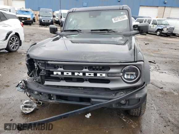 2023 Ford Bronco with VIN 1FMDE5AH6PLB56147, listed as a Copart auction lot 85275394 with 24,594 mi miles and Salvage title. Bid and sale history available at DreamBid. Image 5.