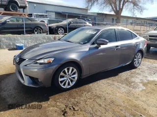 2014 Lexus IS 250 with VIN JTHBF1D23E5036377, listed as a Copart auction lot 88479395 with 104,961 mi miles and Salvage Title. Bid and sale history available at carsss.com. Image 1.