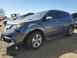 2011 Acura MDX with VIN 2HNYD2H24BH531851, listed as a Copart auction lot 50411725 with 131,997 mi miles and Salvage Title. Bid and sale history available at carsss.com. Image 1.