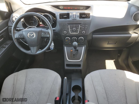 2012 Mazda Mazda5 Sport with VIN JM1CW2BL6C0105046, listed as a Copart auction lot 53164925 with 141,238 mi miles and Salvage Title. Bid and sale history available at carsss.com. Image 8.