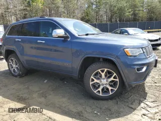 2020 Jeep Grand Cherokee Overland with VIN 1C4RJFCG7LC335839, listed as a Copart auction lot 52320505 with 86,684 mi miles and Salvage Title. Bid and sale history available at DreamBid. Image 4.