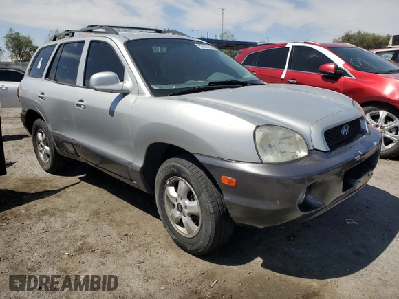 2004 Hyundai Santa Fe GLS with VIN KM8SC13D44U649220, listed as a Copart auction lot 69296204 with 157,135 mi miles and Salvage Title. Bid and sale history available at carsss.com. Image 4.