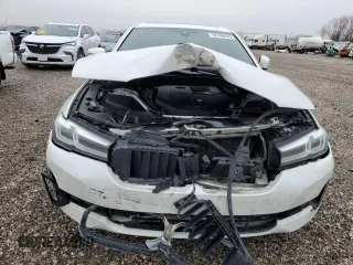2021 BMW 5 Series 540i with VIN WBA53BJ01MWW93023, listed as a Copart auction lot 43146455 with Not Provided miles and Salvage Title. Bid and sale history available at DreamBid. Image 5.