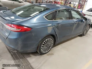 2018 Ford Fusion Titanium with VIN 3FA6P0D97JR271966, listed as a IAAI auction lot 41722535 with 118,304 mi miles. Bid and sale history available at carsss.com. Image 4.