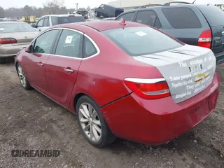 2012 Buick Verano Leather Group with VIN 1G4PS5SK7C4209460, listed as a IAAI auction lot 41852423 with 999,999 mi miles. Bid and sale history available at carsss.com. Image 3.