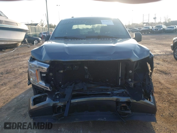 2018 Ford F-150 XL with VIN 1FTEW1E53JFD33161, listed as a IAAI auction lot 41796374 with 64,910 mi miles. Bid and sale history available at carsss.com. Image 13.