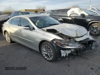 2022 Lexus ES 300h Luxury with VIN 58AEA1C17NU021512, listed as a Copart auction lot 51000875 with 7,520 mi miles and Salvage title. Bid and sale history available at DreamBid. Image 4.