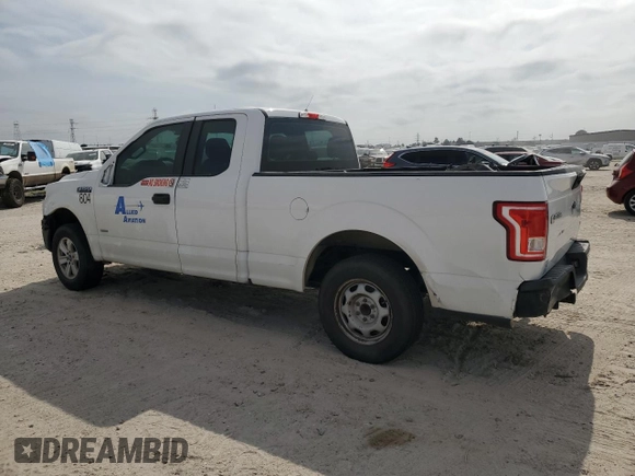 2015 Ford F-150 XL with VIN 1FTEX1CP8FFA09762, listed as a Copart auction lot 44915395 with 0 mi miles and Clean Title. Bid and sale history available at carsss.com. Image 2.