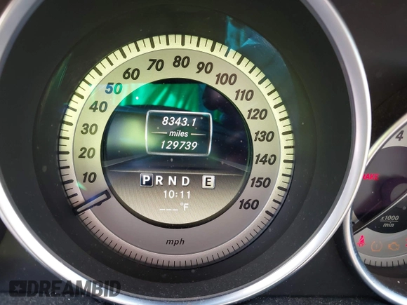 2012 Mercedes-Benz C C 300 Sport with VIN WDDGF8BB9CR230328, listed as a IAAI auction lot 42024792 with 129,739 mi miles. Bid and sale history available at carsss.com. Image 7.