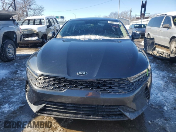 2021 Kia K5 EX with VIN 5XXG34J22MG035981, listed as a Copart auction lot 86055644 with 69,157 mi miles and Salvage Title. Bid and sale history available at carsss.com. Image 5.