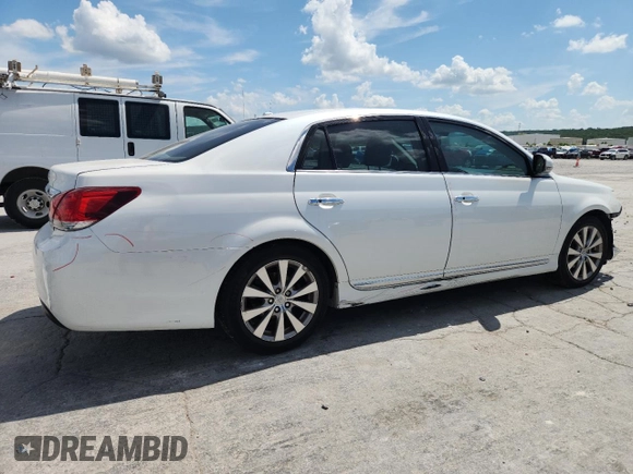 2011 Toyota Avalon with VIN 4T1BK3DBXBU376423, listed as a Copart auction lot 60820265 with 203,072 mi miles and Salvage title. Bid and sale history available at DreamBid. Image 3.
