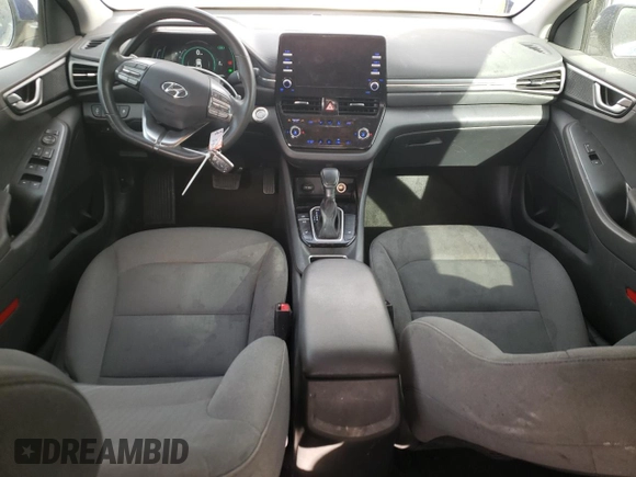 2022 Hyundai Ioniq SE with VIN KMHC75LC4NU275748, listed as a Copart auction lot 82028704 with 54,800 mi miles and Salvage title. Bid and sale history available at DreamBid. Image 8.