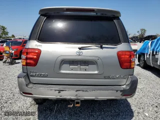 2001 Toyota Sequoia Limited with VIN 5TDBT48A21S008829, listed as a Copart auction lot 49553465 with 0 mi miles and Salvage Title. Bid and sale history available at carsss.com. Image 6.
