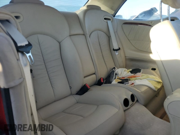 2008 Mercedes-Benz CLK 350 with VIN WDBTK56F78F238886, listed as a Copart auction lot 75334924 with 117,503 mi miles and Salvage Title. Bid and sale history available at DreamBid. Image 10.