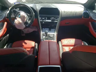 2020 BMW 8 Series M850i with VIN WBAGV8C0XLBP48769, listed as a Copart auction lot 66769684 with 0 mi miles and Salvage Title. Bid and sale history available at carsss.com. Image 8.