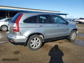 2007 Honda CR-V EX with VIN JHLRE48507C034421, listed as a Copart auction lot 41892825 with 204,306 mi miles and Salvage Title. Bid and sale history available at carsss.com. Image 3.