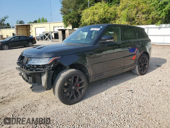 2020 Land Rover Range Rover Sport SVR z VIN SALWZ2RE6LA884804, wystawiony jako Copart lot #53947675 z przebiegiem 67 930 mil mil oraz Szkoda całkowita • Salvage title. Historia ofert i sprzedaży dostępna na DreamBid. Obrazek 1.