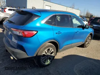 2021 Ford Escape SEL with VIN 1FMCU9H9XMUB02165, listed as a Copart auction lot 44816935 with 35,305 mi miles and Salvage Title. Bid and sale history available at DreamBid. Image 3.