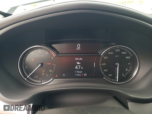 2021 Cadillac XT4 AWD Luxury with VIN 1GYFZBR41MF003522, listed as a Copart auction lot 69144164 with 17,953 mi miles and Salvage Title. Bid and sale history available at carsss.com. Image 9.