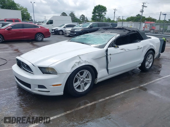 2014 Ford Mustang V6 with VIN 1ZVBP8EM2E5292126, listed as a IAAI auction lot 42117315 with 116,099 mi miles and . Bid and sale history available at DreamBid. Image 2.