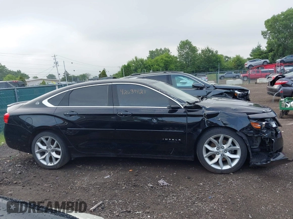 2017 Chevrolet Impala LT with VIN 2G1105S35H9101554, listed as a IAAI auction lot 42639421 with 154,462 mi miles and . Bid and sale history available at DreamBid. Image 13.