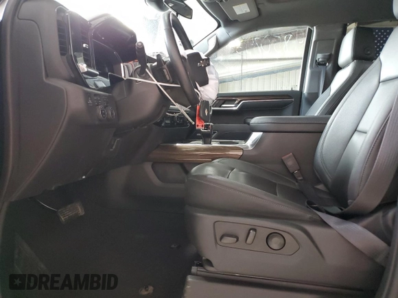 2022 Chevrolet Silverado 1500 LT Trail Boss with VIN 3GCUDFED1NG634831, listed as a Copart auction lot 50581235 with 7,105 mi miles and Salvage Title. Bid and sale history available at DreamBid. Image 7.