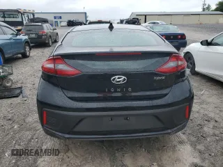 2019 Hyundai Ioniq SEL with VIN KMHC75LC8KU106716, listed as a Copart auction lot 53652815 with 49,948 mi miles and Salvage Title. Bid and sale history available at DreamBid. Image 6.