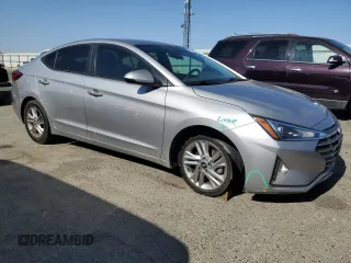 2020 Hyundai Elantra SEL with VIN 5NPD84LF5LH589099, listed as a Copart auction lot 61790105 with 99,990 mi miles and Salvage title. Bid and sale history available at DreamBid. Image 4.
