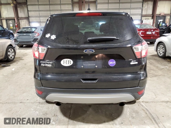 2017 Ford Escape SE with VIN 1FMCU0GD1HUD91766, listed as a Copart auction lot 45478855 with 123,818 mi miles and Salvage Title. Bid and sale history available at carsss.com. Image 6.