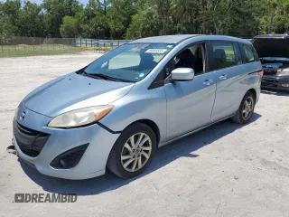 2012 Mazda 5 Sport z VIN JM1CW2BL1C0140206, wystawiony jako Copart lot #56986555 z przebiegiem 220 371 mil mil oraz Szkoda całkowita • Salvage title. Historia ofert i sprzedaży dostępna na DreamBid. Obrazek 1.