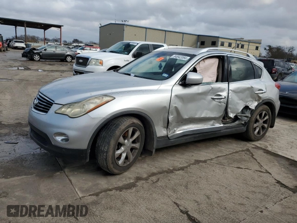 2008 Infiniti EX Journey with VIN JNKAJ09E58M304377, listed as a Copart auction lot 84842084 with 178,178 mi miles and Salvage Title. Bid and sale history available at DreamBid. Image 1.