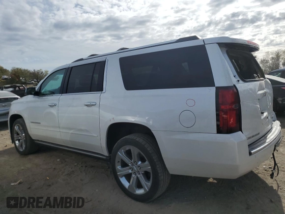 2019 Chevrolet Suburban Premier with VIN 1GNSKJKC4KR249147, listed as a Copart auction lot 79058174 with 88,514 mi miles and Salvage Title. Bid and sale history available at DreamBid. Image 2.