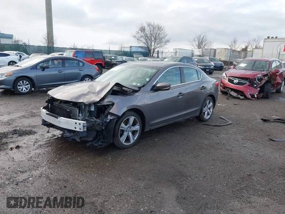 2014 Acura ILX Premium Pkg with VIN 19VDE1F53EE009018, listed as a IAAI auction lot 41813776 with 55,995 mi miles. Bid and sale history available at carsss.com. Image 2.