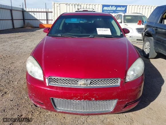 2015 Chevrolet Impala Limited LT with VIN 2G1WB5E31F1110405, listed as a IAAI auction lot 41524647 with NaN miles. Bid and sale history available at carsss.com. Image 12.