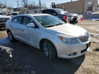 2011 Buick LaCrosse CXL with VIN 1G4GD5GD0BF130753, listed as a Copart auction lot 46085965 with 120,570 mi miles and Salvage Title. Bid and sale history available at carsss.com. Image 4.