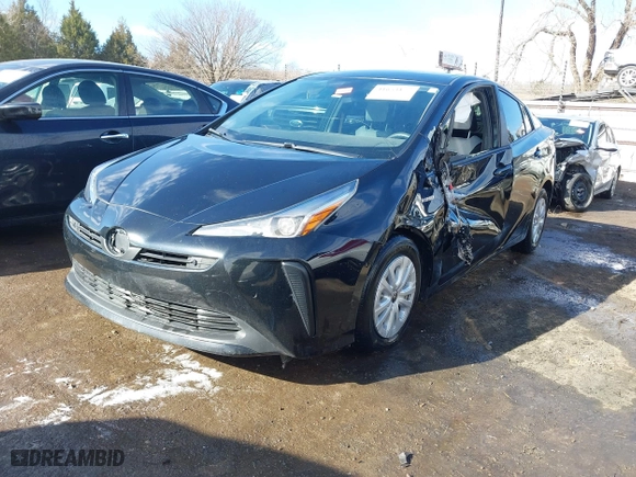 2020 Toyota Prius L Eco with VIN JTDKARFU7L3119834, listed as a IAAI auction lot 41653177 with 140,964 mi miles. Bid and sale history available at carsss.com. Image 17.