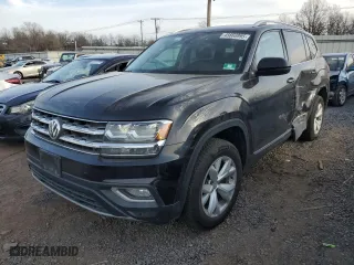 2018 Volkswagen Atlas 3.6L V6 SEL with VIN 1V2MR2CA8JC584928, listed as a Copart auction lot 45660995 with 166,690 mi miles and Salvage Title. Bid and sale history available at carsss.com. Image 1.