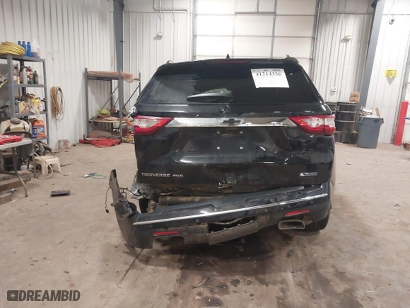 2018 Chevrolet Traverse Premier with VIN 1GNEVJKW6JJ179467, listed as a IAAI auction lot 41214356 with 93,931 mi miles. Bid and sale history available at carsss.com. Image 16.