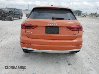 2021 Audi Q3 Premium with VIN WA1AUCF35M1124724, listed as a Copart auction lot 47537175 with Not provided miles and Non repairable. Bid and sale history available at DreamBid. Image 6.