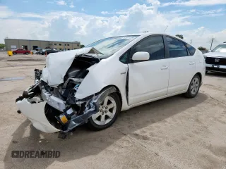 2008 Toyota Prius with VIN JTDKB20U683350437, listed as a Copart auction lot 63827705 with 76,527 mi miles and Salvage title. Bid and sale history available at DreamBid. Image 1.