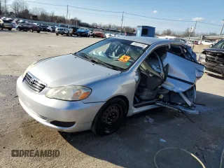 2005 Toyota Corolla CE with VIN 1NXBR32E55Z562030, listed as a Copart auction lot 46812285 with Not provided miles and Non repairable. Bid and sale history available at DreamBid. Image 1.