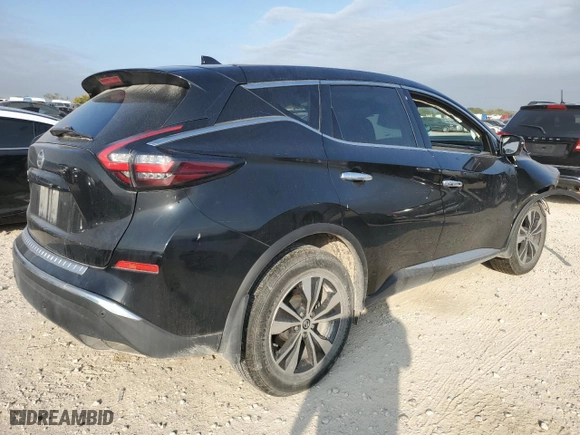 2020 Nissan Murano S with VIN 5N1AZ2AJ9LN157994, listed as a Copart auction lot 82467894 with 0 mi miles and Salvage Title. Bid and sale history available at carsss.com. Image 3.