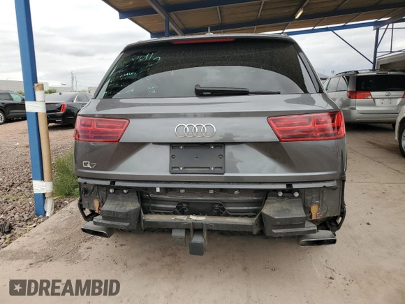 2019 Audi Q7 Premium Plus z VIN WA1LHAF72KD025195, wystawiony jako Copart lot #56040865 z przebiegiem 49 559 mil mil oraz Szkoda całkowita • Salvage title. Historia ofert i sprzedaży dostępna na DreamBid. Obrazek 6.