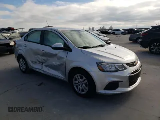 2018 Chevrolet Sonic LS with VIN 1G1JB5SH1J4133593, listed as a Copart auction lot 87556125 with 26,459 mi miles and Salvage title. Bid and sale history available at DreamBid. Image 4.